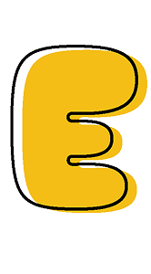 letter e